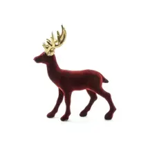 Renna Boardeaux Floccata Plastica 22X6X28Cm MERCURY