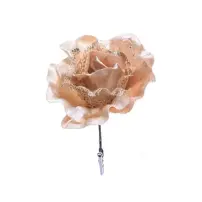 Rosa Oro 15X23 Poliestere con Pinza MERCURY