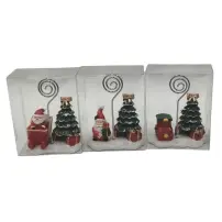 Segnaposto Babbo Resina 7X4X9Cm Assortito MERCURY