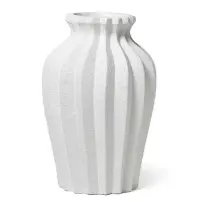 Vaso 32785 Bianco 19X29Cm Terracotta MERCURY