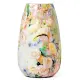 Vaso 35755 Enamel Metallo 18X30Cm Decorato MERCURY