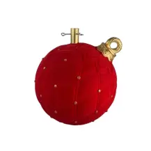 Base Per Albero Di Natale Renaissance Rosso Velluto, Copribase Nataliz