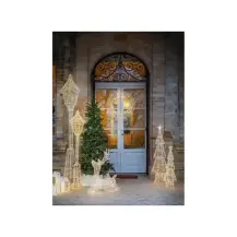 Lampione Natalizio Diamond con 720 Luci Led, Decorazione Luminosa 30X1