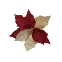 Stella Di Natale Bordeaux 25X55Cm Poliestere MERCURY