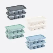 Formetta Ghiaccio Dorotea 2 in 1 – 8 cubetti con coperchio protettivo