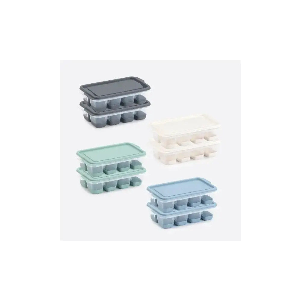 Formetta Ghiaccio Dorotea 2 in 1 – 8 cubetti con coperchio protettivo