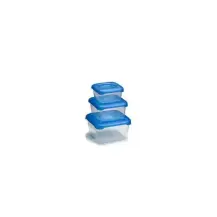 Frigobella Contenitore Frigo Quadrato – Set 3 pezzi 0,5‑1‑1,75 L