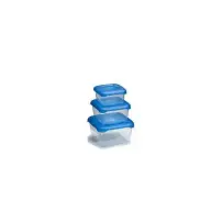Frigobella Contenitore Frigo Quadrato – Set 3 pezzi 0,5‑1‑1,75 L