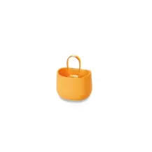 Gaia scolaposate in plastica resistente con manico – colore Arancione