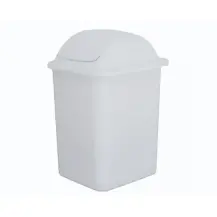 Pattumiera Basculì 18Lt Bianco BELLI E FORTI - Capienza 18 Lt