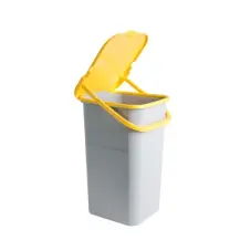 Pattumiera Premi' 24Lt Giallo - Belli e Forti