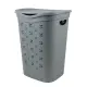 Portabiancheria BELLI E FORTI Colors Line 55 L grigio, maniglie