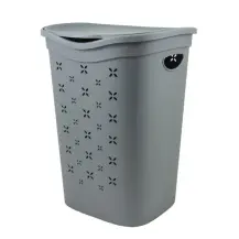 Portabiancheria BELLI E FORTI Colors Line 55 L grigio, maniglie