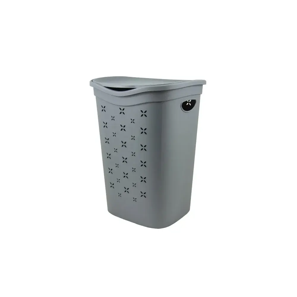 Portabiancheria BELLI E FORTI Colors Line 55 L grigio, maniglie