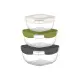 Set 3 Pezzi Frigoclick Quadrato Salvaspazio - Contenitori per…