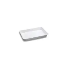 BELLI E FORTI Vaschetta Catering in Plastica Bianca 30x40x2 cm