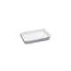 BELLI E FORTI Vaschetta Catering in Plastica Bianca 30x40x2 cm