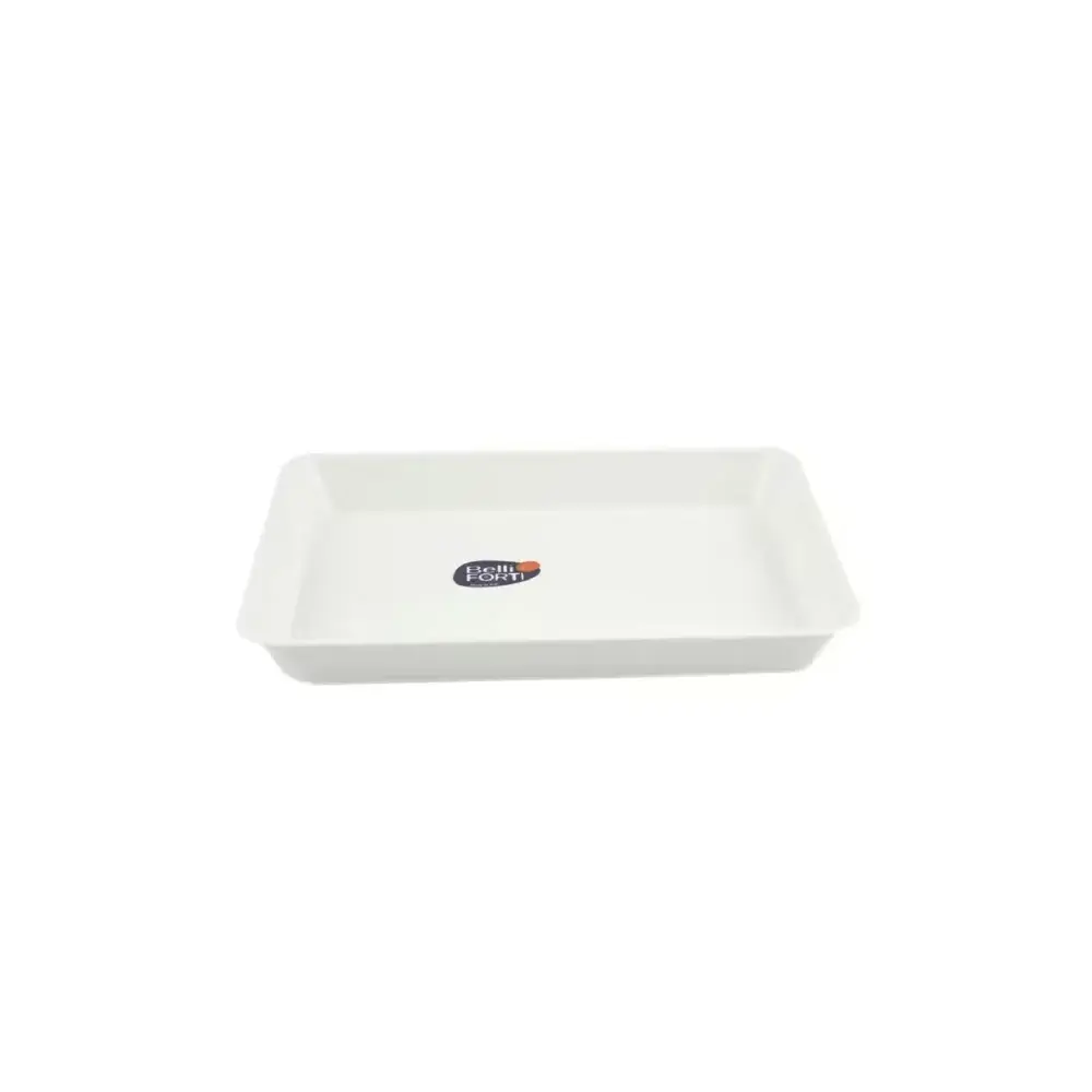 Vaschetta Plastica Bianca 20x30x4 cm BELLI E FORTI