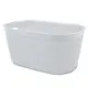 Cesta Intreccio L Bianco BELLI E FORTI 39x59x27h