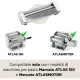 Accessorio Trenette Marcato AC-150-Tre Acciaio Cromato per Atlas 150