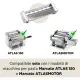 Marcato Accessorio Pappardelle 10 mm - Acciaio Cromato e Alluminio