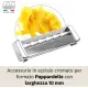 Marcato Accessorio Pappardelle 10 mm - Acciaio Cromato e Alluminio