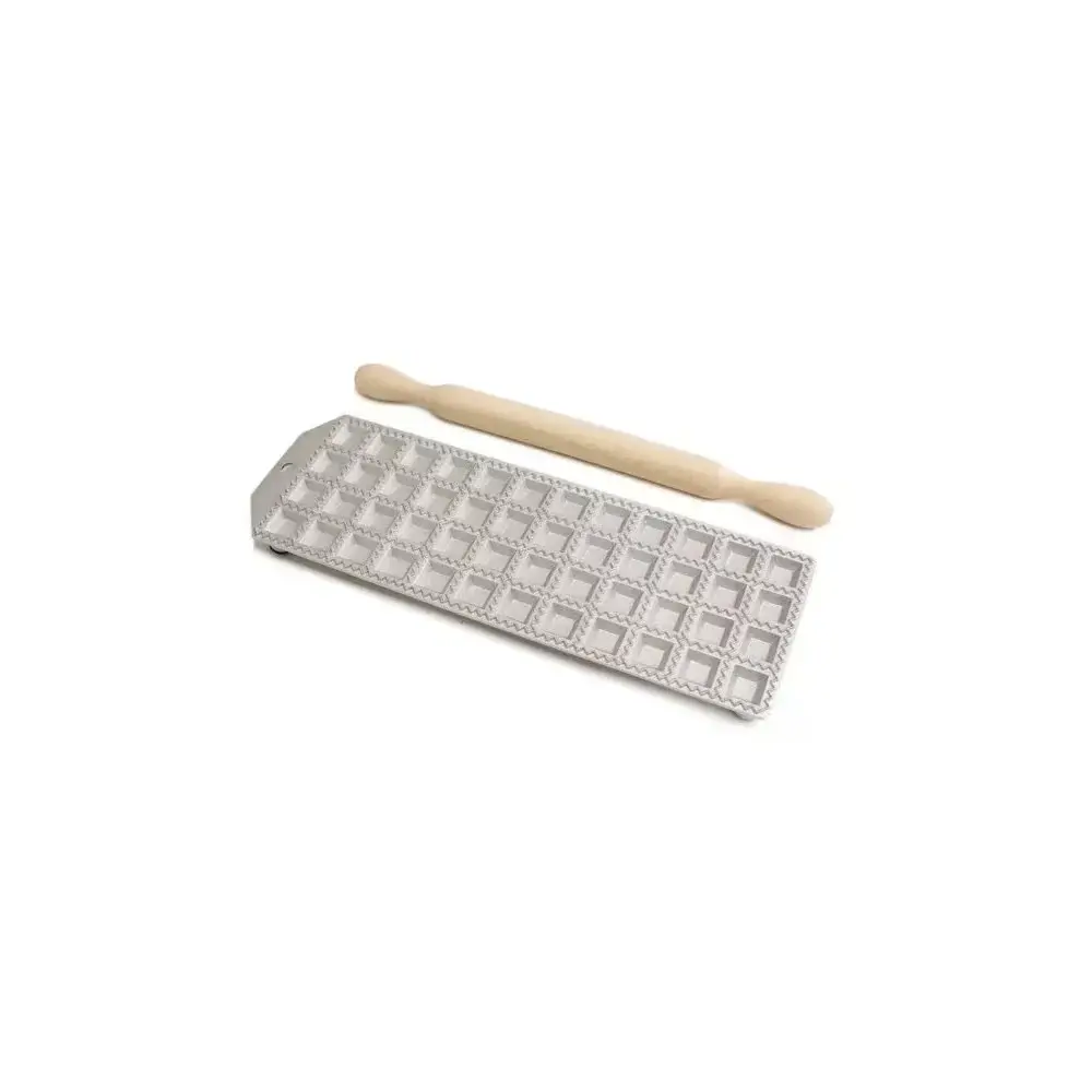 Imperia Raviolamp Stampo 44 Raviolini in Alluminio 30,5x12,7x2,5 cm