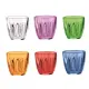 Guzzini Aqua Set 6 Bicchieri Acqua 350 ml in SAN