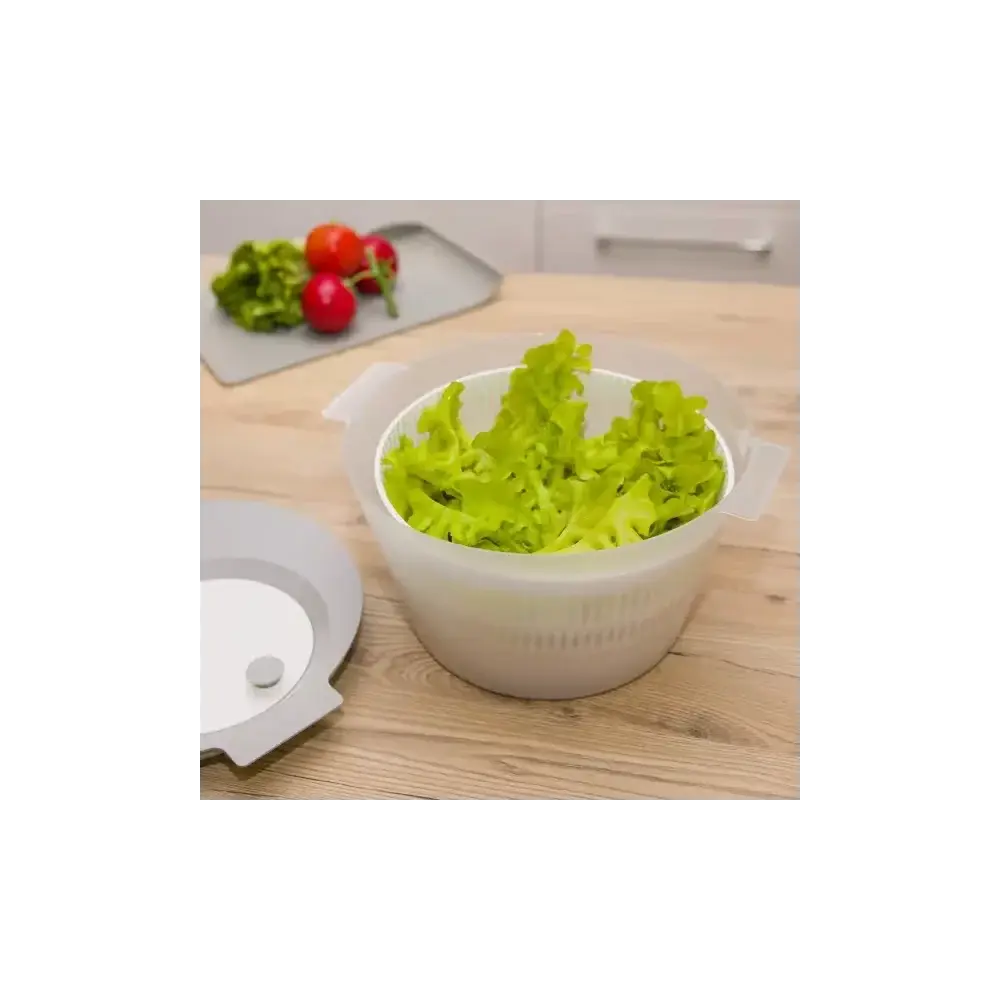 Guzzini Centrifuga per Insalata 6 L &ndash; Cestello Removibile e Coperchio&hellip;