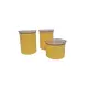 Guzzini Chef Line Set 3 Barattoli Gialli – Plastica Resistente
