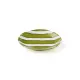 Guzzini Riviera Piatto Dessert Verde Avocado a Righe – Design a Righe