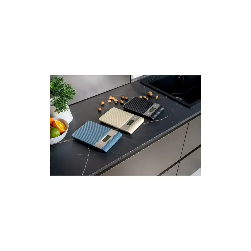 Guzzini Sous Chef Bilancia Digitale Bio‑Based 5 kg – Navy Blue