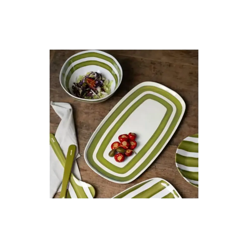 Guzzini Riviera Vassoio Verde Avocado Plastica Alimentare
