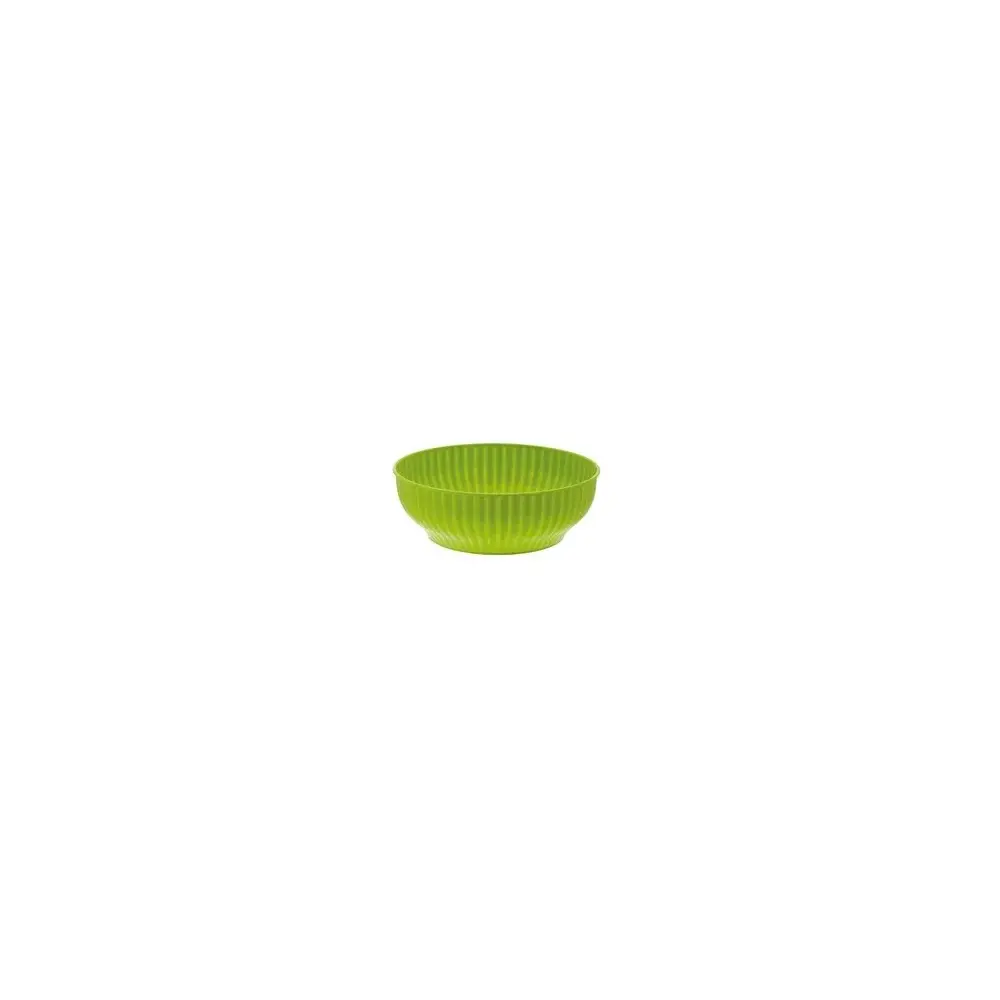 Insalatiera Costolata in Plastica 20 cm VECA – colore verde