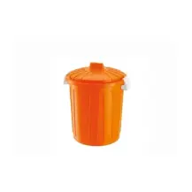Bidoncino Immondizia 50 Lt VECA in Plastica con Clip