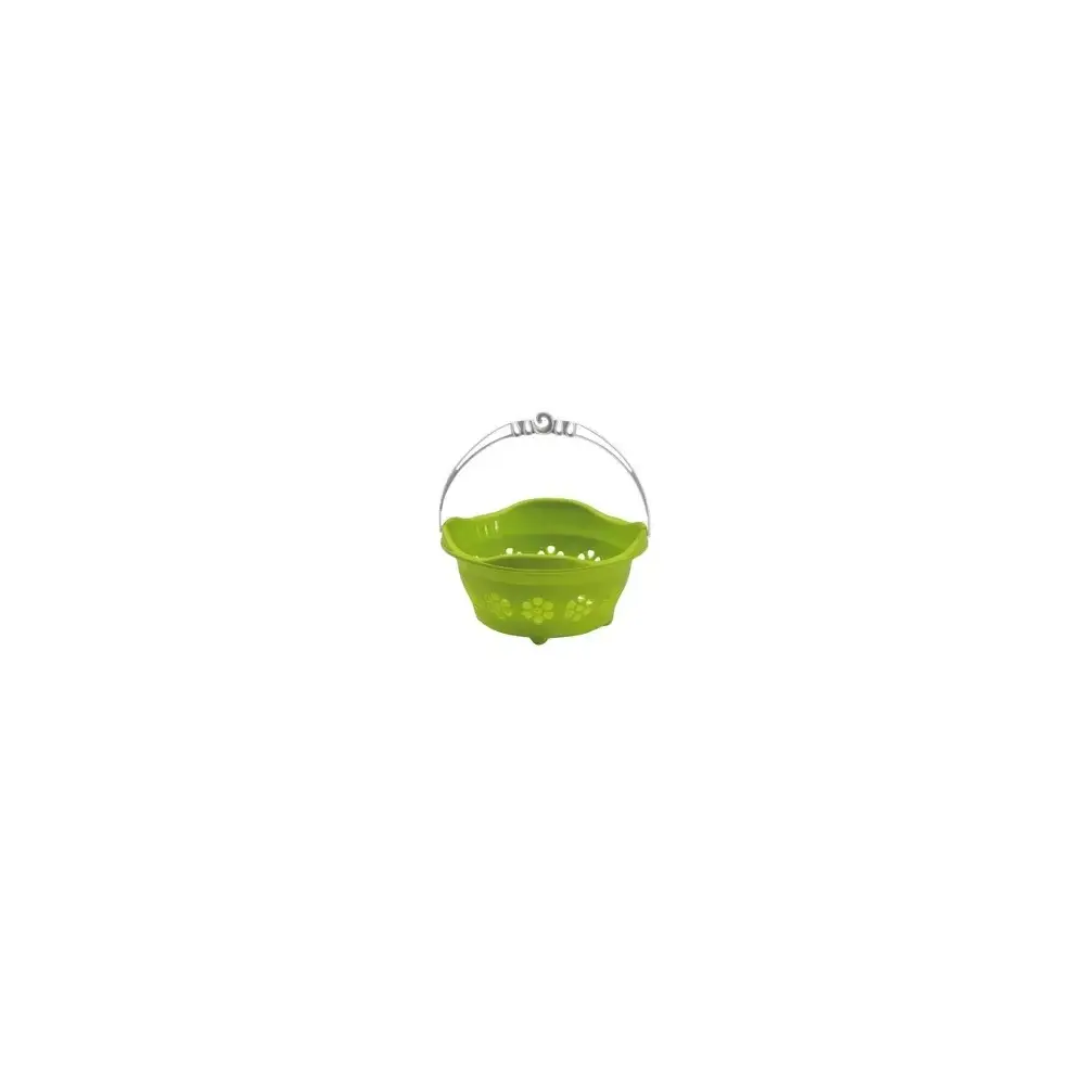 VECA Cestello Porta Mollette Rotondo in Plastica 24x12 cm