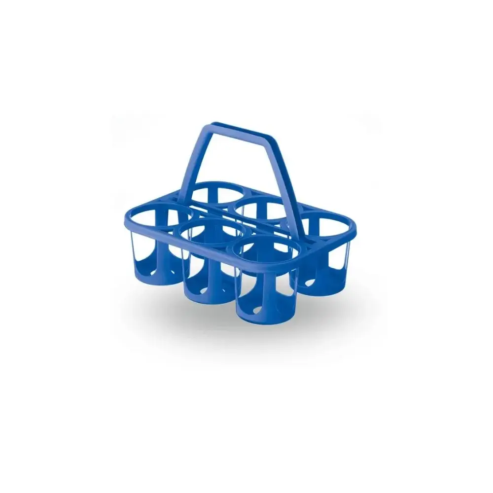 VECA Cestello Portabottiglie in Plastica 26x34x26 cm con Manico