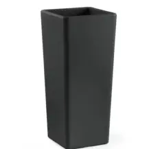 Clou Cachepot Quadrato 85 cm Antracite – Vaso d'arredo elegante