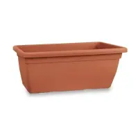 Fioriera Anthea 60x31x27 cm Terracotta con Sottovaso VECA