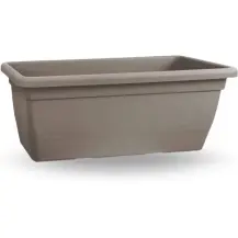 Fioriera Anthea 60x31x27 cm Tortora con Sottovaso VECA