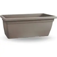Fioriera Anthea 60x31x27 cm Tortora con Sottovaso VECA
