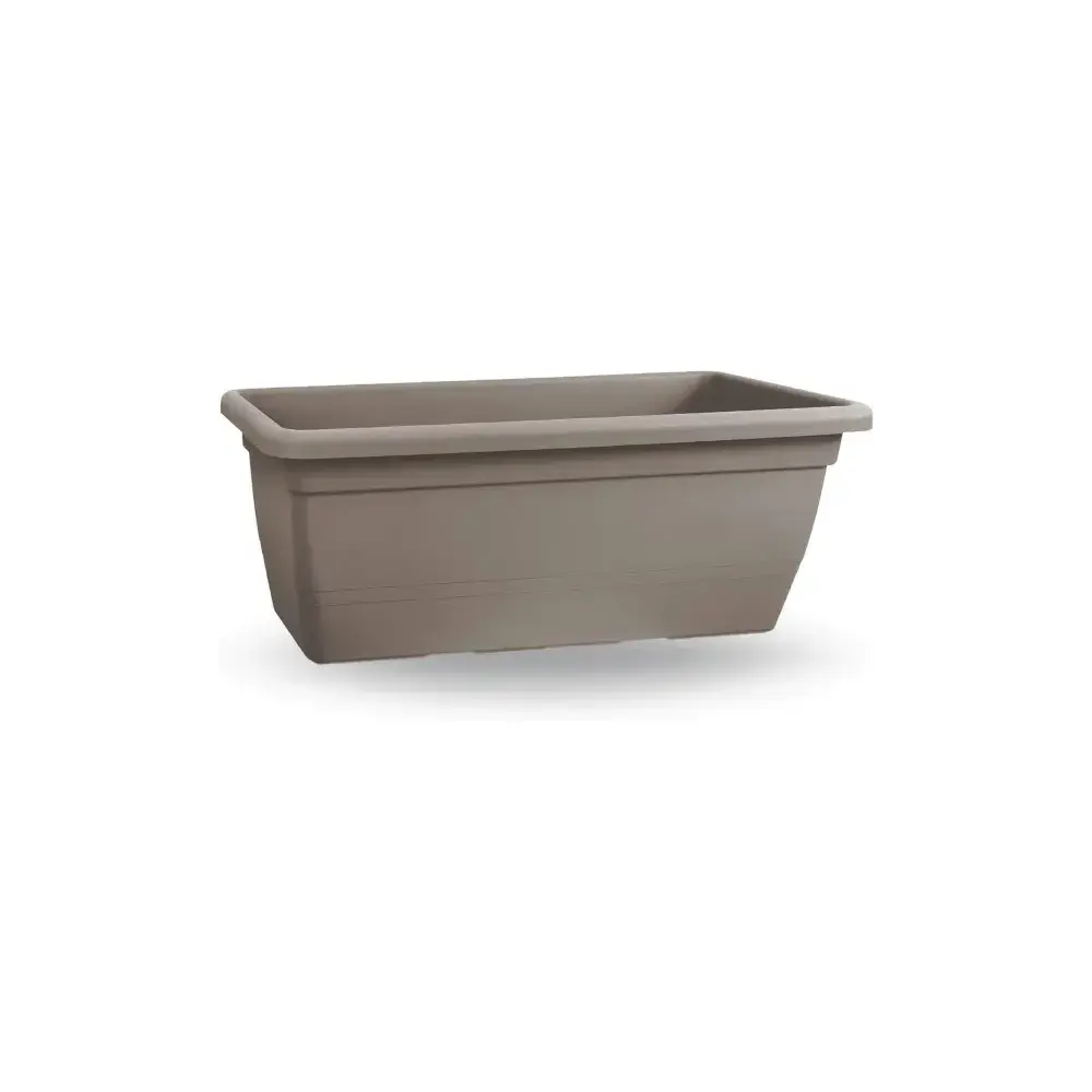 Fioriera Anthea 60x31x27 cm Tortora con Sottovaso VECA
