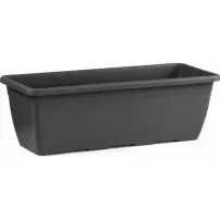 Fioriera Naxos Antracite 60x20 cm Capienza 13 Litri con Sottocasetta…