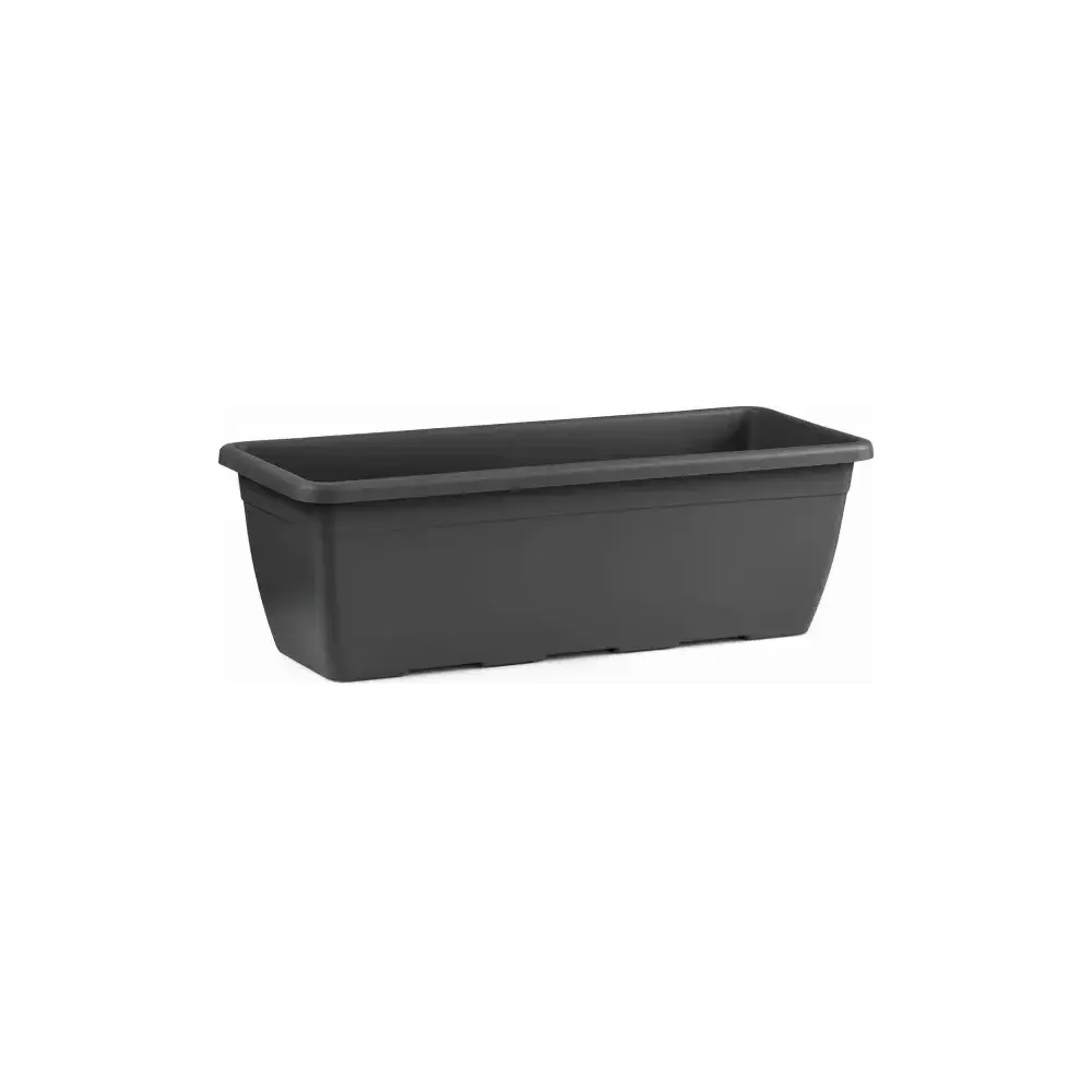 Fioriera Naxos Antracite 60x20 cm Capienza 13 Litri con Sottocasetta…