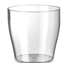 LIVING Vaso 17cm Trasparente – Design Moderno