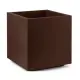 Matheria Vaso Cubo 40cm Bronzo – Vaso in bronzo 40 cm