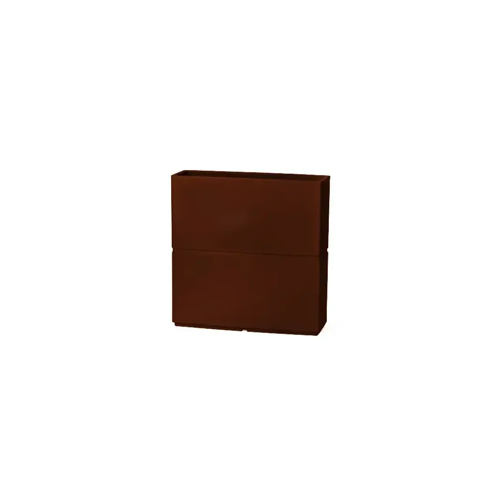 VECA Patio Fioriera Alta 80 cm in Bronzo – Elegante per esterni