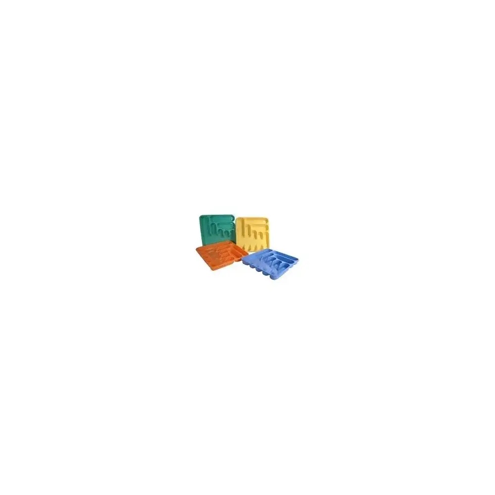 Portaposate VECA 38x39,5x5 cm in plastica, 7 scompartimenti
