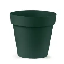 Cleo Vaso 20cm Verde Scuro – Design Moderno per Piante