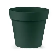VECA Vaso Cleo 30cm Verde Scuro – Elegante vaso di 30 cm